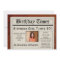Personalized Photo Birthday Party Newspaper