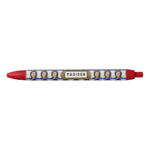Personalized Photo Black Ink Pen