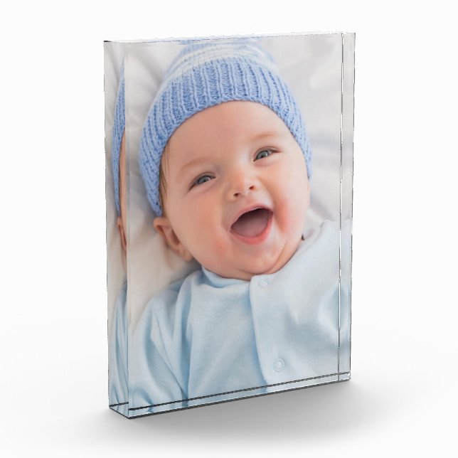 Personalized Photo Block (Left)