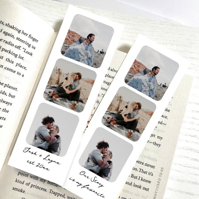 Personalized Photo Booth Bookmark (Creator Uploaded)