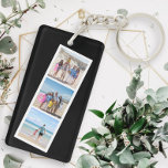 Personalized Photo Booth Keychain<br><div class="desc">Make a Personalized Photo keepsake keychain from Ricaso - add your own photos - photo booth themed keepsake gifts</div>