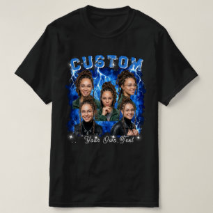 Personalized Photo Bootleg T-Shirt