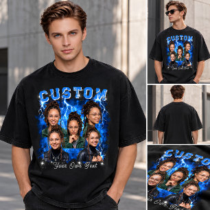 Personalized Photo Bootleg T-Shirt
