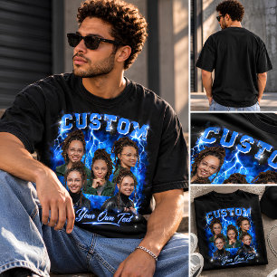 Personalized Photo Bootleg T-Shirt
