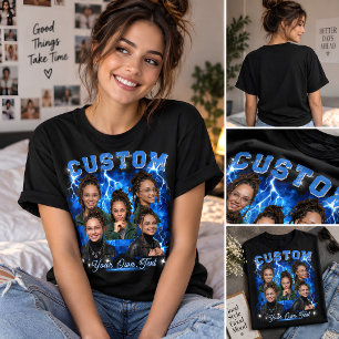 Personalized Photo Bootleg T-Shirt