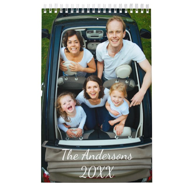 Personalized Photo Calendar (Cover)