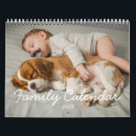 Personalized Photo Calendar Custom Calendar Gift<br><div class="desc">This personalized photo calendar comes with space for 12 photos. Perfect holiday gift for family to showcase photos from a vacation or a recap of the year.</div>