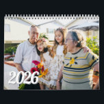 Personalized Photo Calendar Gift for Mom<br><div class="desc">This personalized photo calendar is the perfect gift for mom. Comes with space for 12 photos. Great gift for family to showcase photos from a vacation or a recap of the year.</div>