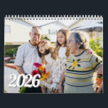 Personalized Photo Calendar Gift for Mom<br><div class="desc">This personalized photo calendar is the perfect gift for mom. Comes with space for 12 photos. Great gift for family to showcase photos from a vacation or a recap of the year.</div>