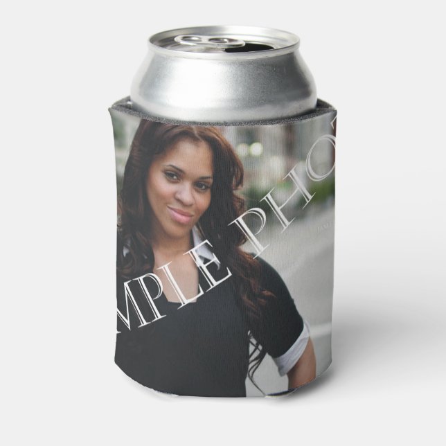 Personalized photo can cooler. Make your own! Cooler (Can Back)