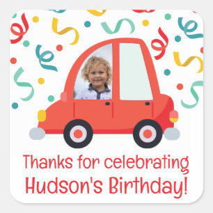Personalized Photo Car Favour Stickers