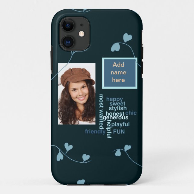 Personalized Photo Case-Mate iPhone Case (Back)