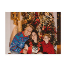 Personalized Photo Christmas Card - Holiday Gift