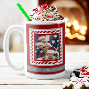 Personalized Photo Christmas Coffee Mug