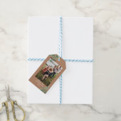 Personalized Photo Christmas gift tags (With Twine)