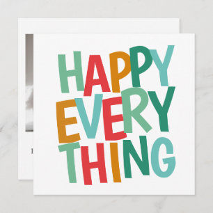 Personalized Photo Christmas Note Card