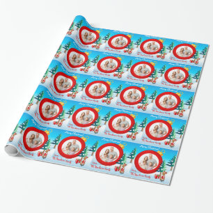Personalized Photo Christmas Wrapping Paper