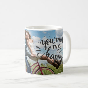 Personalized photo coffee mug