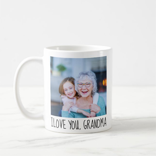Personalized Photo Coffee Mug Birthday Gift (Left)
