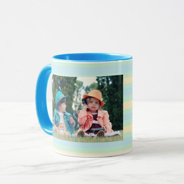 Personalized Photo Coffee Mug for Grandma (Front Left)