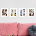 Personalized Photo Collage<br><div class="desc">Make your own great wall art set from Ricaso by uploading your own photograph and / or artwork set of 2 3 or 4 - these will make your home,  office etc look great and personal. Designed in collage style</div>