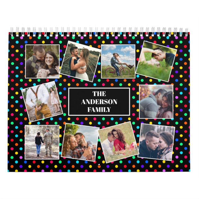Personalized Photo Collage Calendar (Cover)