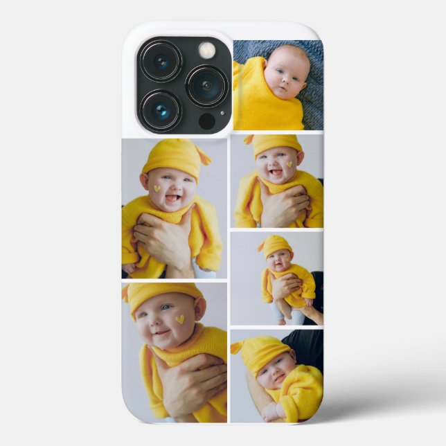 Personalized Photo Collage Case-Mate iPhone Case (Back)