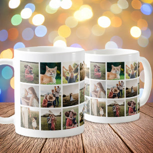 Personalized Photo Collage Coffee Mug