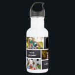 Personalized, Photo Collage, Custom 532 Ml Water Bottle<br><div class="desc">A growing family also means a growing library of photos. Give this personalized gift to someone special,  they'll sure to love their cherished memories displayed in this way.</div>