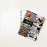 Personalized Photo Collage custom Monthly planner<br><div class="desc">Stay organized and inspired with the Personalized Photo Collage custom Monthly planner. This planner allows you to add a personal touch by customizing the front cover with your own photos and name, creating a truly unique and meaningful planner. The photo collage feature lets you showcase your favourite memories and moments...</div>