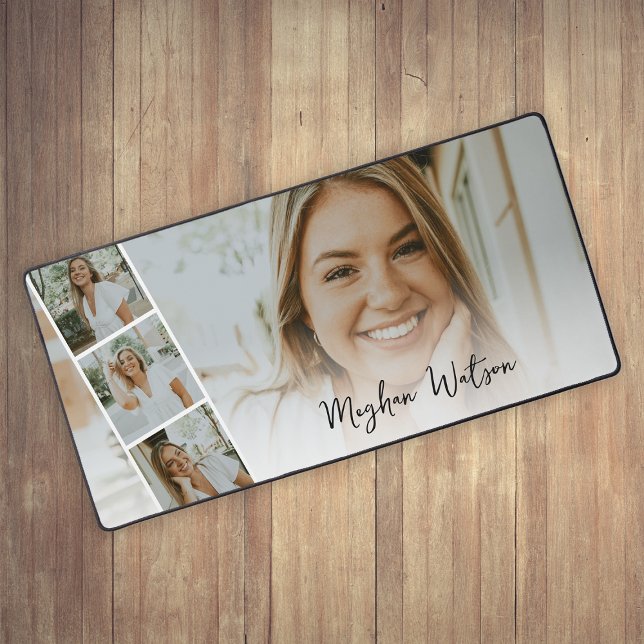 Personalized Photo Collage Desk Mat (Creator Uploaded)