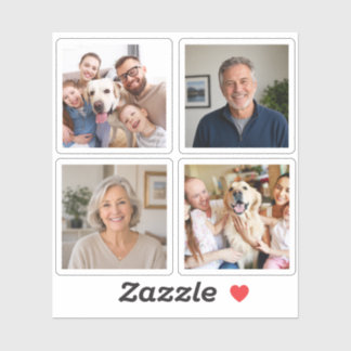 Personalized Photo Collage Family Pet Picture