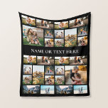 Personalized Photo Collage Fleece Blanket<br><div class="desc">Create Your Own Personalized Photo Collage Blanket.</div>