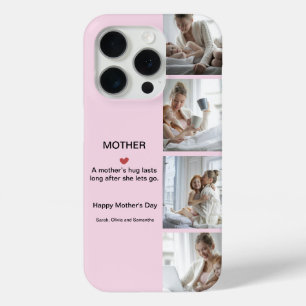 Personalized Photo Collage   Mother's Day Gift -  iPhone 15 Pro Case