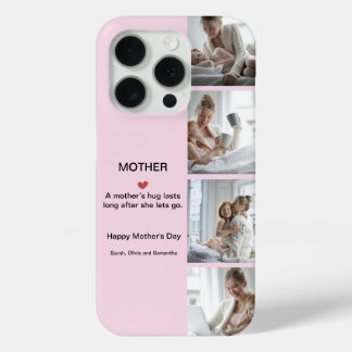 Personalized Photo Collage | Mother's Day Gift -  iPhone 15 Pro Case