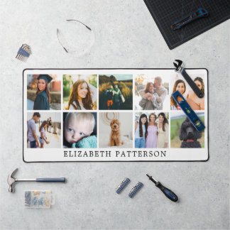 Personalized Photo Collage Picture Desk Mat