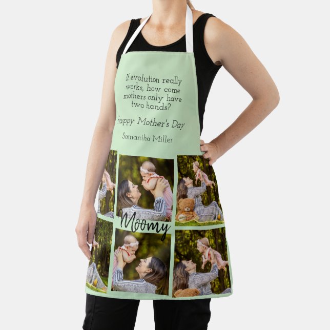 Personalized Photo Collage | Text - Kitchen Apron (Insitu)