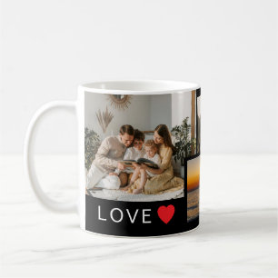 Personalized Photo Collage with Heartfelt Message Coffee Mug