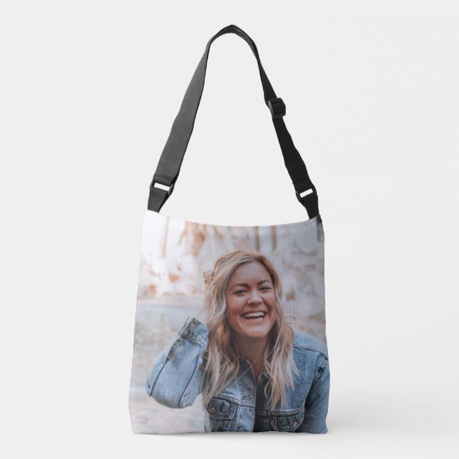 Personalized Photo Crossbody Bag (Front)