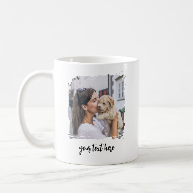 Personalized Photo Cup Custom Text Picture Gift (Left)