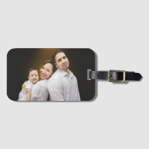 Personalized Photo Custom Add Your Image Luggage Tag