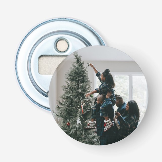Personalized Photo Custom Bottle Opener (Front)