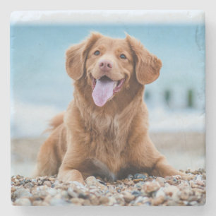 Personalized Photo Custom Create Your Own Stone Coaster