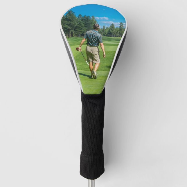 Personalized Photo Custom Golf Head Cover (Front)