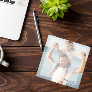 Personalized Photo Custom Name Post-it Notes