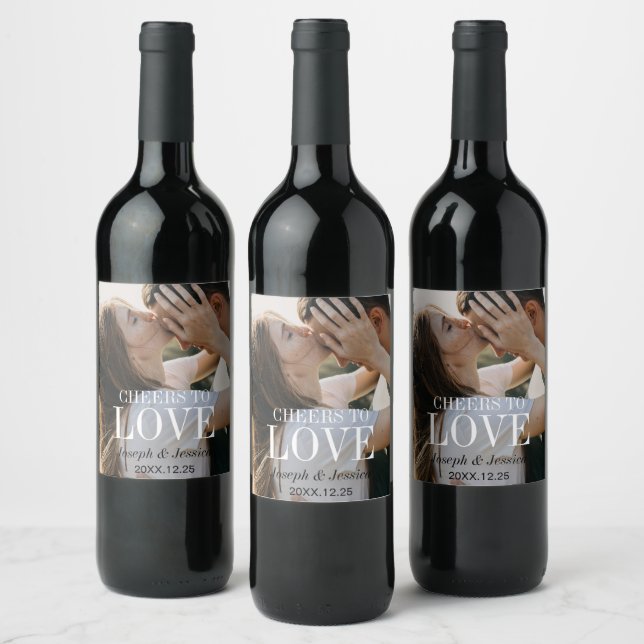 Personalized Photo custom name  Wine Label (Bottles)