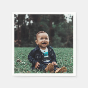 Personalized Photo Custom Napkin