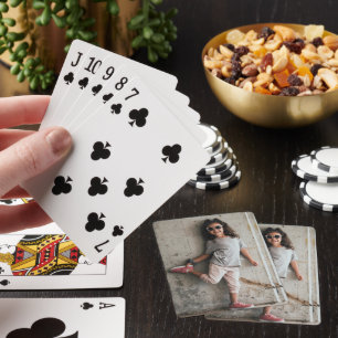 Personalized Photo Custom Playing Cards