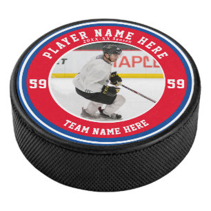 Personalized Photo   Custom Team Ice Hockey Puck