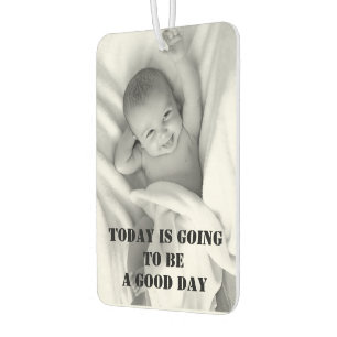 Personalized Photo Cute Quote Saying air Freshener